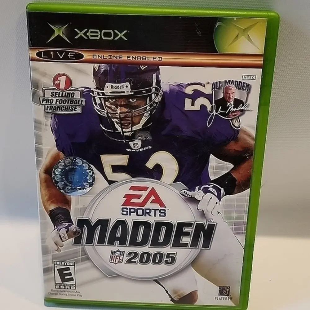 Madden NFL 2005 (Microsoft Xbox, 2004) Game With‎ Manual